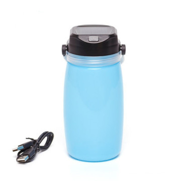 Solar Bright Outdoors Solar Camping Lantern Flashlight and Emergency Powerbank USB Waterproof Water Sport Bottle